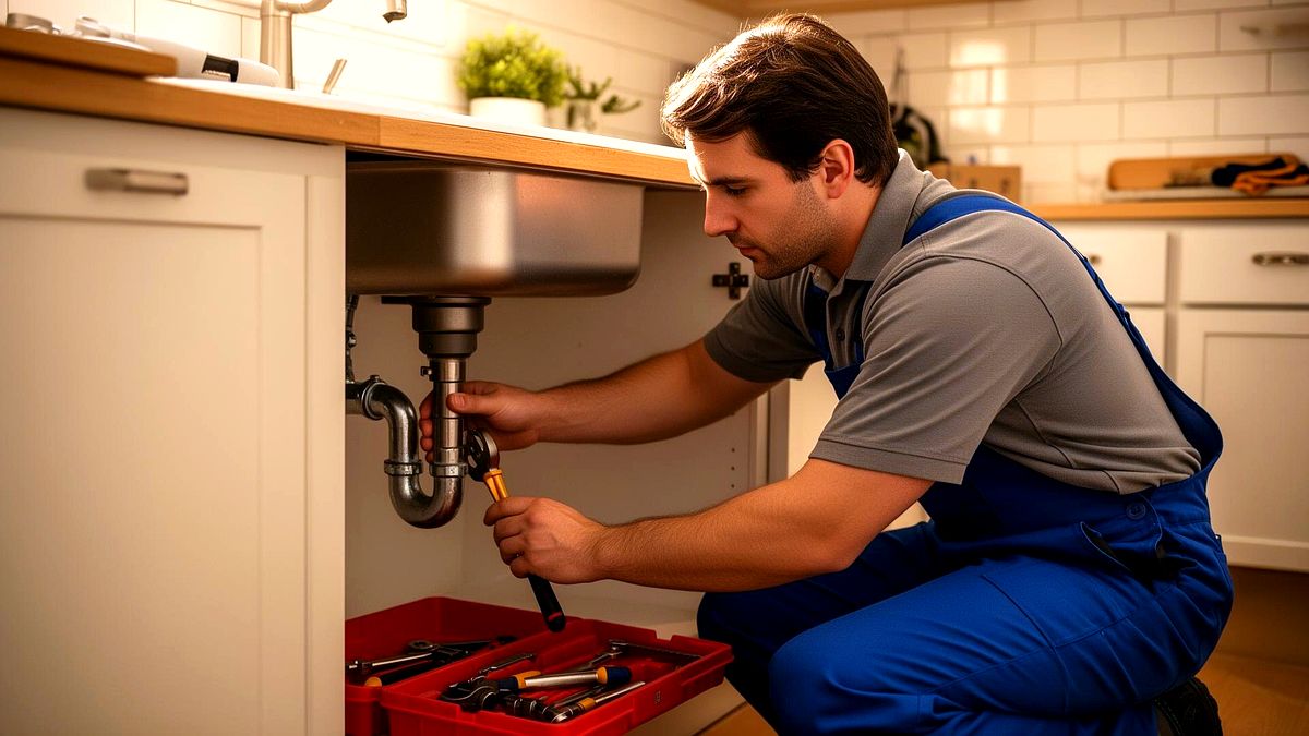 Dan's Handyman Service on the job
